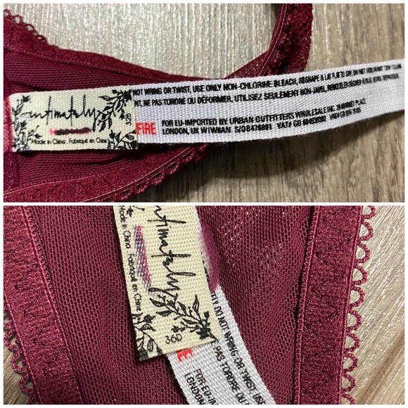 FreePeople NWOT Fancy Racerback Underwire Demi Bra - Picture 7 of 8